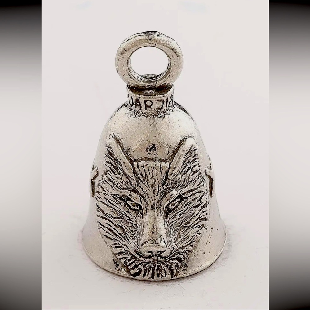 Wolf Motorcycle Guardian Angel Bell